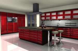 Interior design, kitchen planning, requires additional Kitchen Collection catalogue
